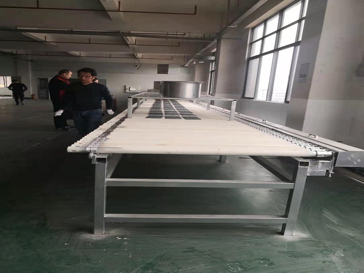 公(gong)司第一條自動化生産線投産試運行